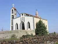 Saint-Georges de Aanez, Hauran : une architecture futuriste